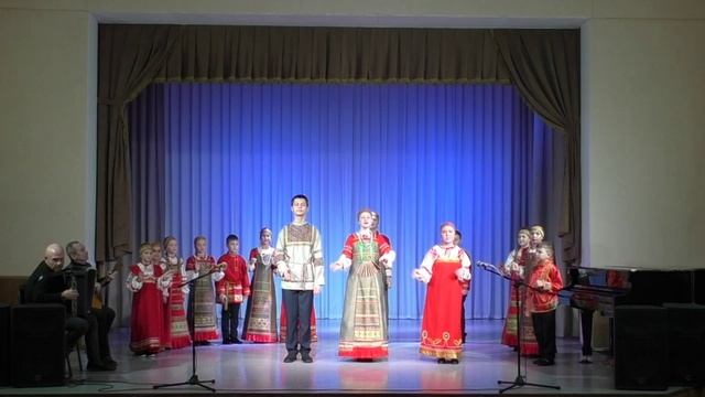 г. Рязань, Ансамбль народной песни "Вересинки",  Частушки " Ёлочки-сосёночки".