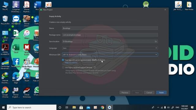 How to install Android Studio on Window 10 || install JAVA || Android Studio 2022