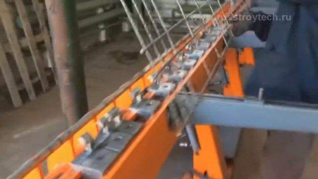 Станок для гибки арматурной сетки СГС
