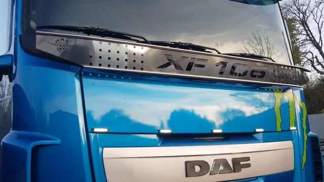 Накладка балкон лобового стекла Daf XF 106 .6979