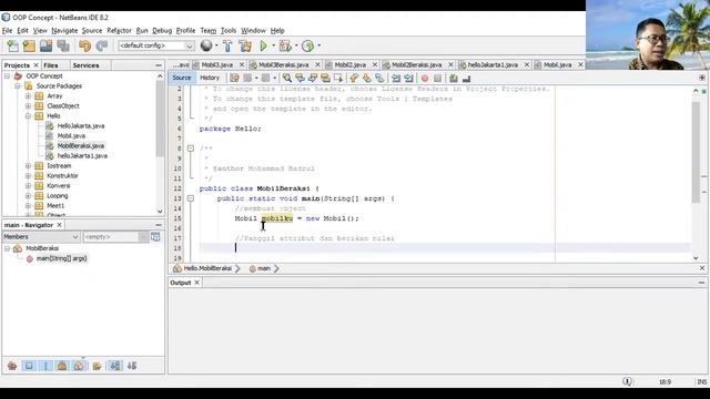 Membuat Class dan Object di Java Netbeans 8.2