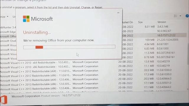 MS OFFICE 2021 INSTALLATION ERROR 3002-44