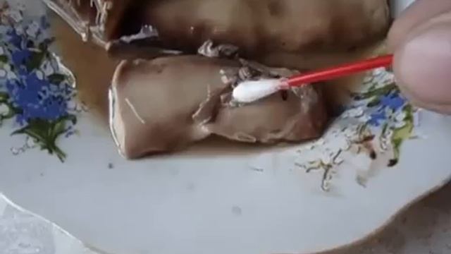 Селёдка с глистами монстрами Пятёрочка Зверево