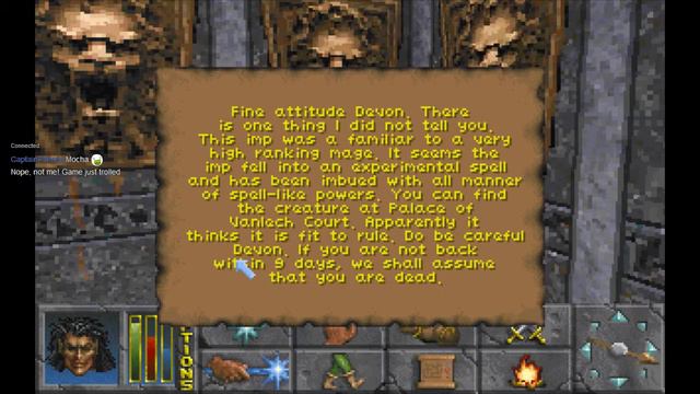 Stream Play - TES II: Daggerfall - 02 Questing for the Mage's Guild (Part 5 of 5)