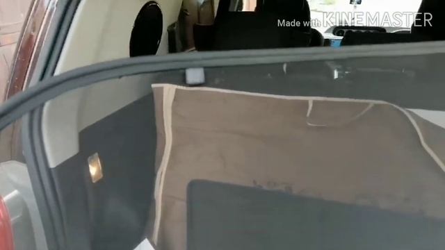 Каркасные шторки EsCo на Corolla Rumion.