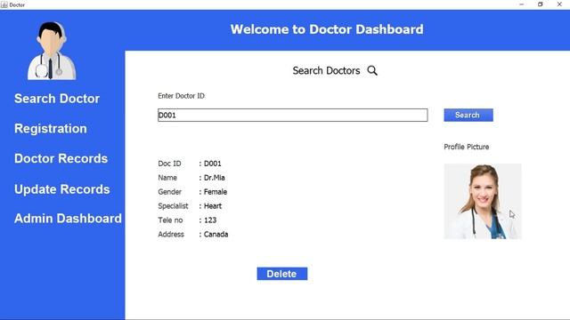 Hospital Management System | Java Project in netbeans