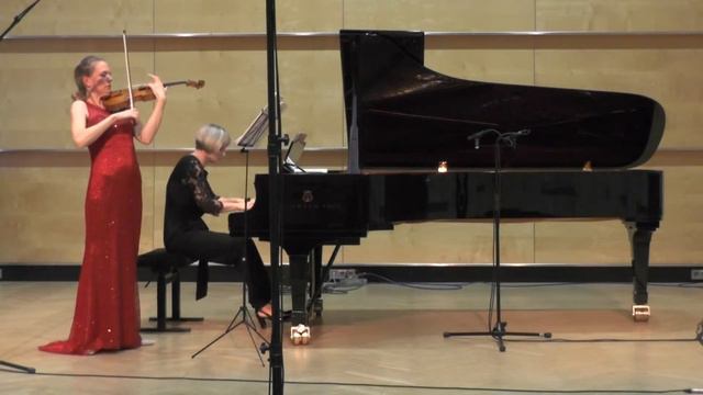 Josef Suk 4 Stücke f. Violine und Klavier, Op. 17, I Quasi Ballata, Lenka Matějáková, Dariya Hrynki