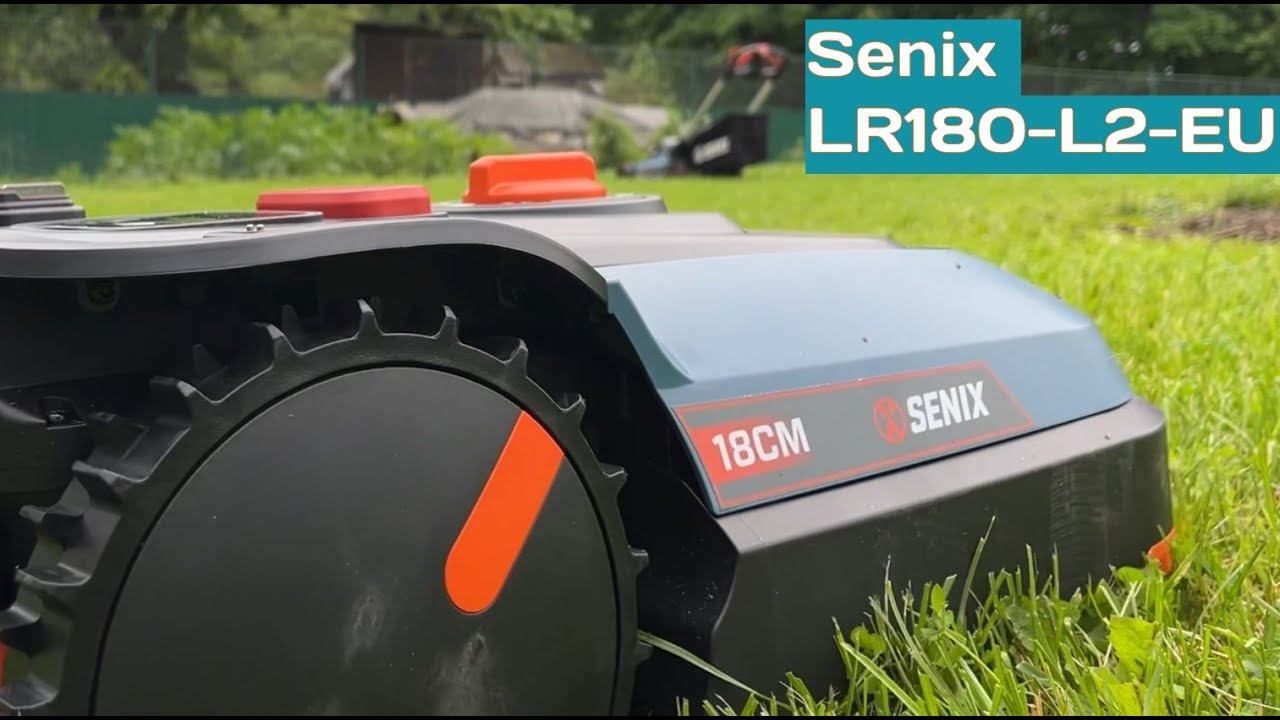 ✔  Робот газонокосилка Senix LR180-L2-EU