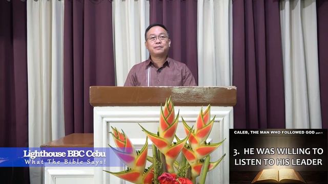 Caleb #1 CALEB, THE MAN WHO FOLLOWED GOD part 1 (Sunday Afternoon - June 12, 2022)