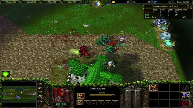 Warcraft 3 TFT Let's Play: Castle Fight #Ende Well done bot!