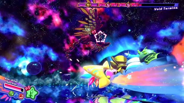 Kirby Star Allies Parallel Void Termina  Astral Birth Void True Final Boss Fight