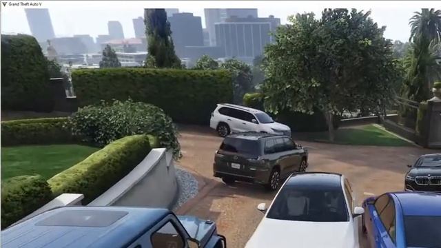 GTA V Game For Lexus LX 570  مجموعه من سياراتي الفارهه وتركيب الجوهرة  على GTA