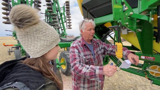 First Day of Seeding 2021!  Montana.