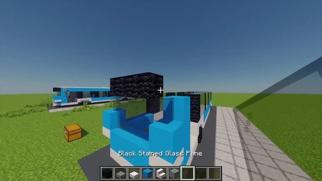 How To Build A CITY BUS in Minecraft!