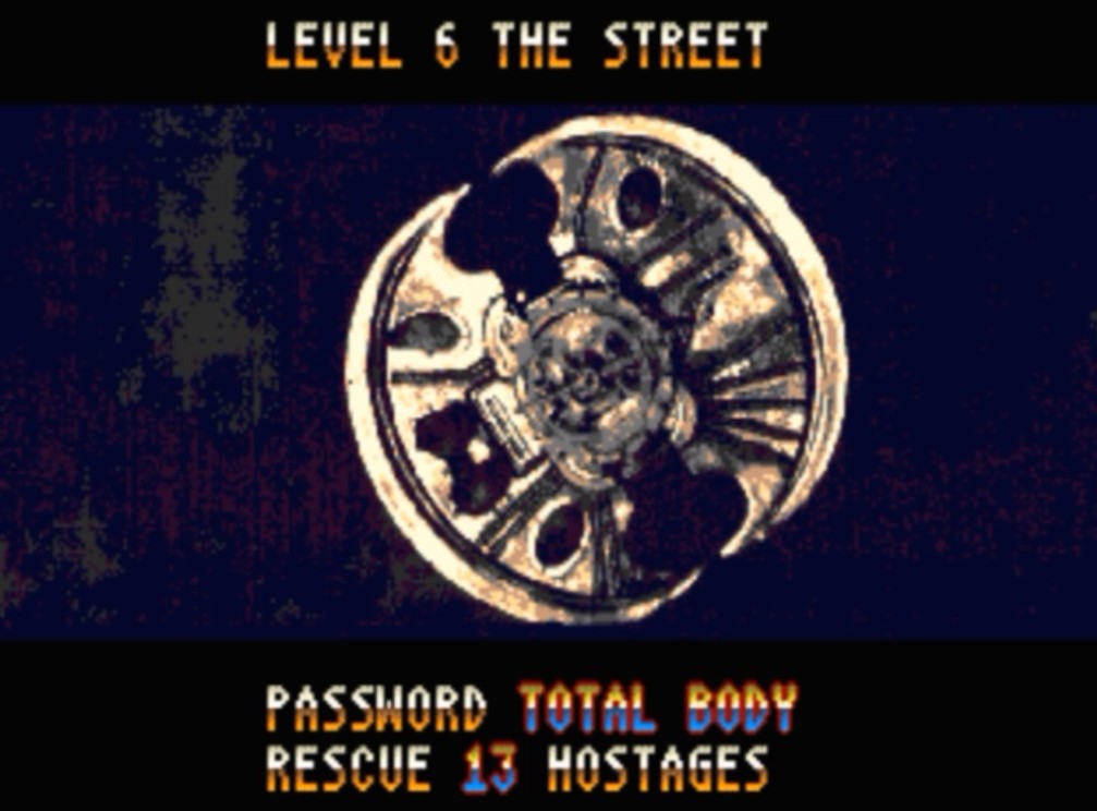 Sega Mega Drive 2 (Smd) 16-bit Predator 2 / Хищник 2 Уровень 6 Улицы / Level 6 The Streets