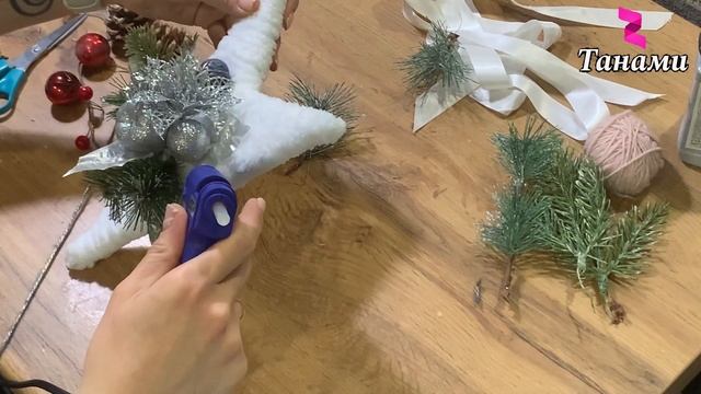 Мастерю красивую звезду на новый год!