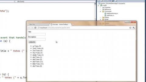 liveDB - in-memory-database & WebSockets (XSockets.net)
