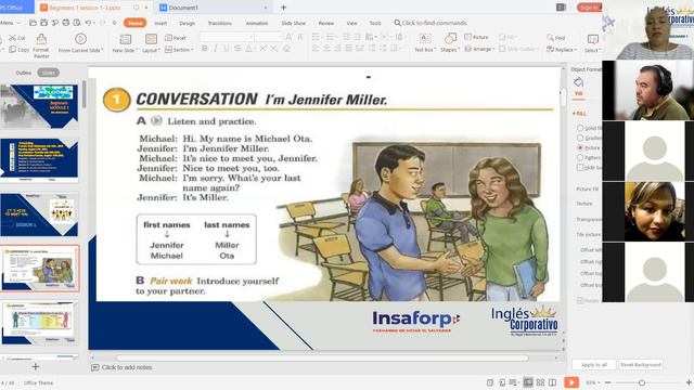 Ingles Corporativo-It is nice to meet you part 1- Day 1