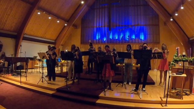 Carol Of The Bells - Gliga Fiddlers Christmas Concert 2021