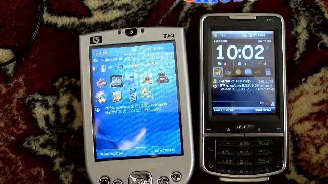 Коммуникатор с GPS Asus 526.mp4