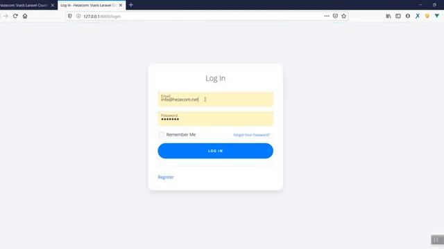 Hezecom: VueJs Laravel CrudeGen