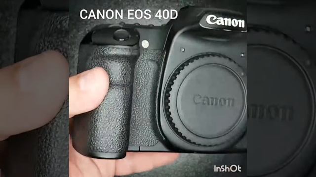 A64 Camara Canon 40d Live View Bateria Cargador Correa Otros