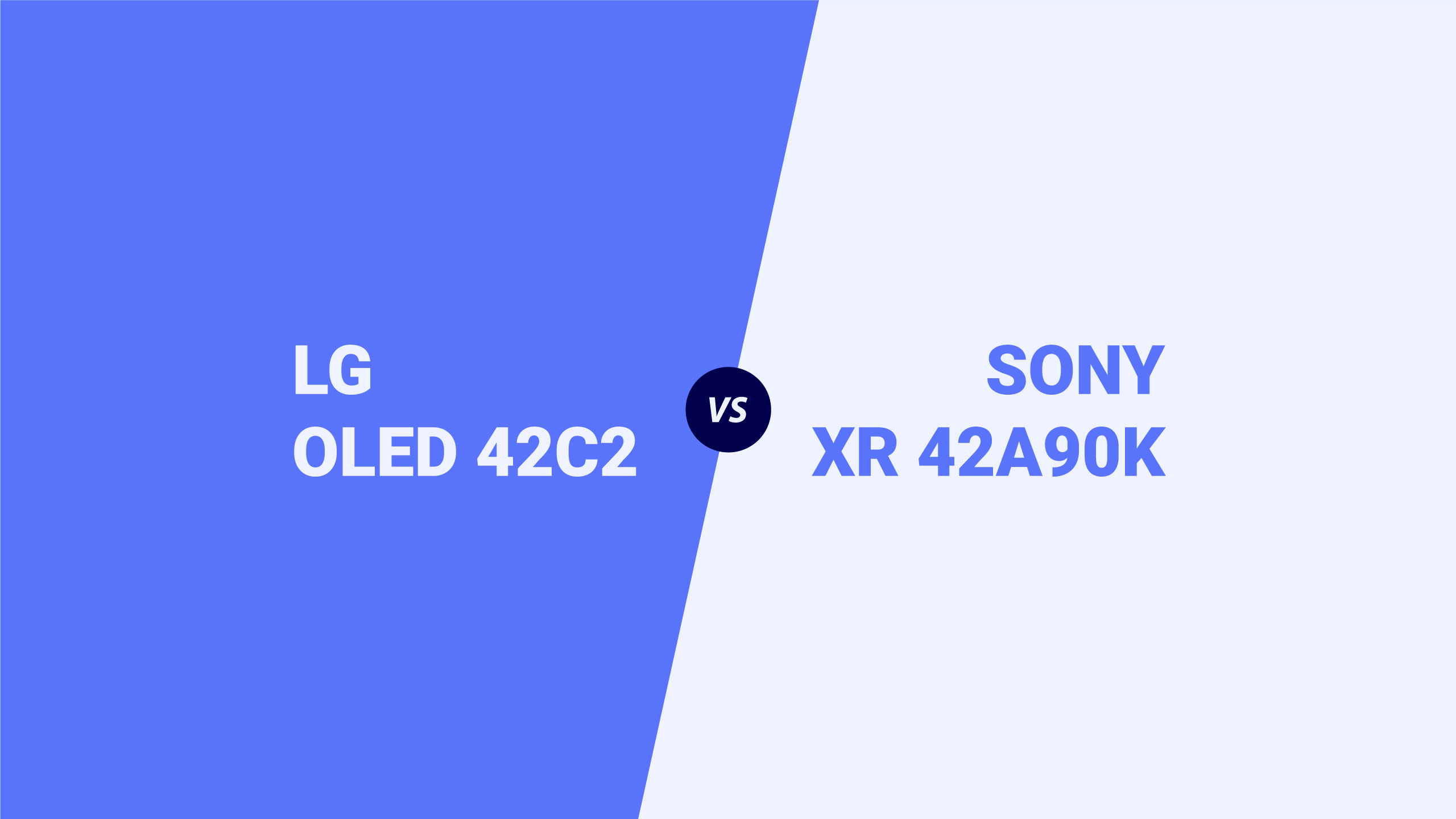 Сравнительный обзор телевизоров LG OLED 42C2 и SONY XR 42A90K