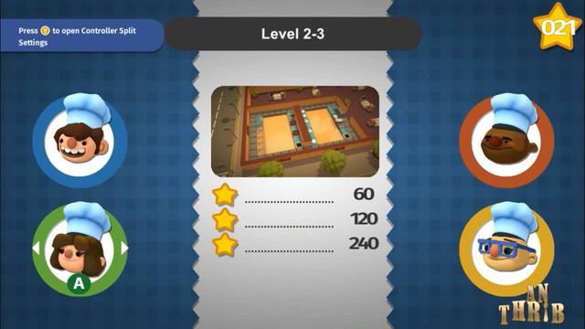 Overcooked HD Multiplayer Completed LEVEL 2 PC