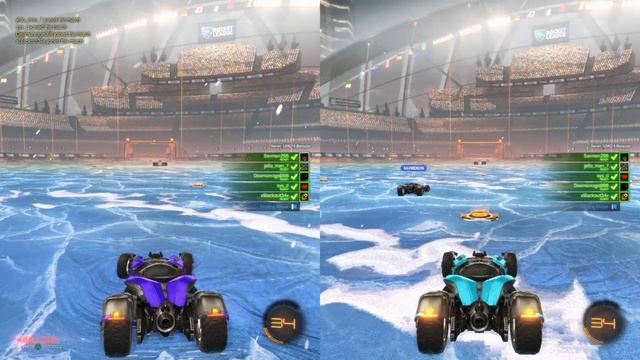 Rocket league splitscreen