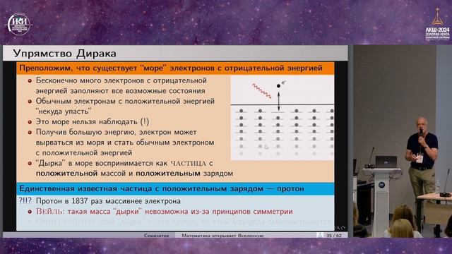 Алексей Семихатов — математика открывает Вселенную_