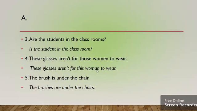 Grade 8 English Lesson 6