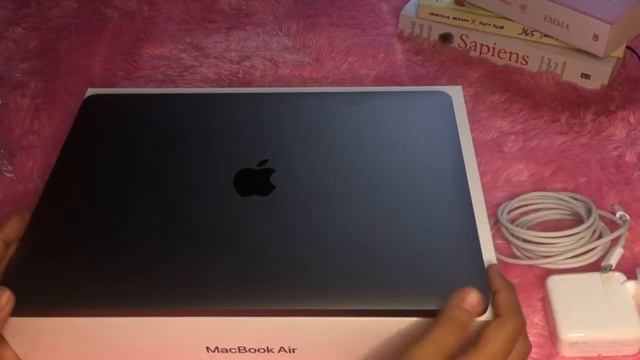 MACBOOK AIR M1 2020 ☘️ (Space gray) unboxing & setup✨
