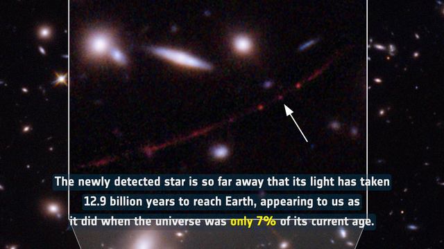 Космоискры 10: Хаббл нашел самую далекую звезду