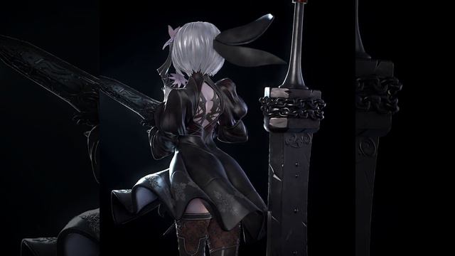 2B Nier Automata Fan Art!