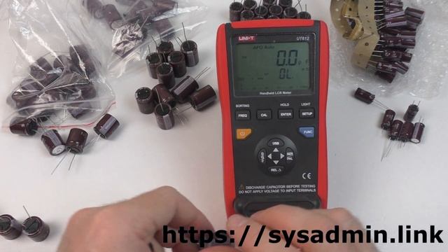 Тестирование конденсаторов с aliexpress Nippon 450v 68uF KXG; 400v 47uF KXG; 400v 33uF KXG