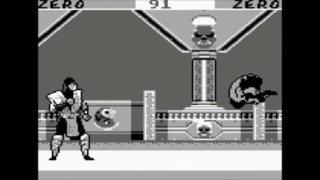 Mortal Kombat II (Nintendo Game Boy) - Sub-Zero
