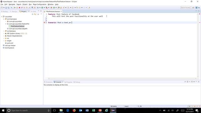 6. Cucumber Framework || BDD || Creating a Feature-file.
