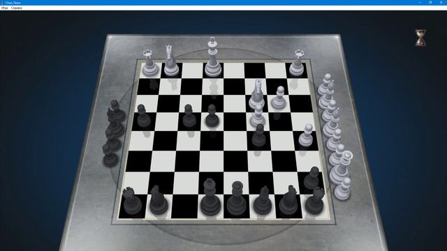 Стандартные игры Windows 7 для Windows 10 и 8.1 Chess Titans Партия Level 1 №1 Dark www.bandicam.com