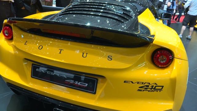 2016 Geneva Motor Show  - Lotus 410 Sport Reveal