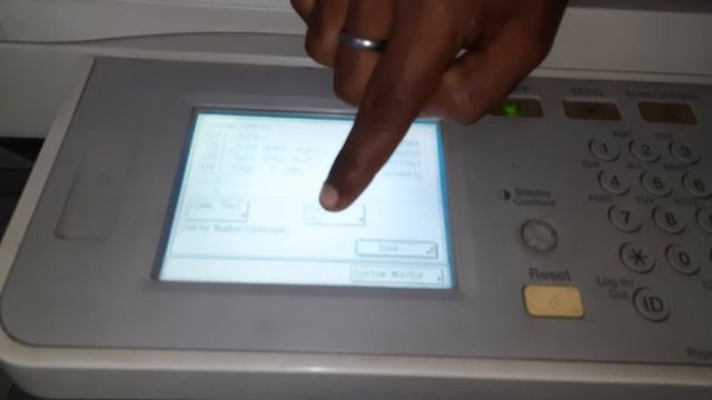 HOW TO PRINT COUNTER REPORT CANON IR 25202525