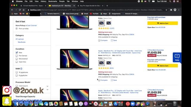 13” MacBook Pro 2020 Unboxing and Overview!!