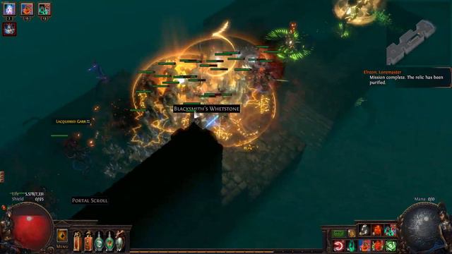 Path of Exile Baron skeleton/zombie summoner vs Hydra guardian