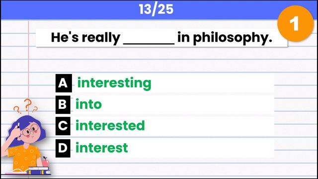 Intermediate English Grammar Quiz 25 Questions and Answers | TEST Your B1 English Level