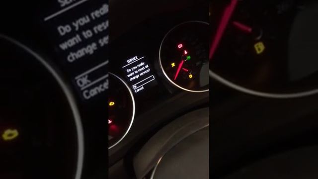 VW 2015 Jetta reset oil and service light