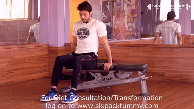 Bench Dips Tutorial II How to perform bench dips for Triceps