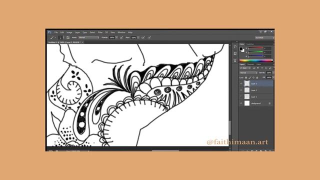 Batik Girl Stage 1
