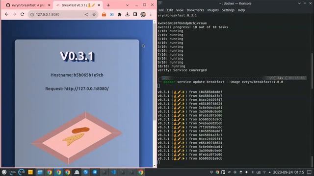 Deploying Breakfast on Docker Swarm