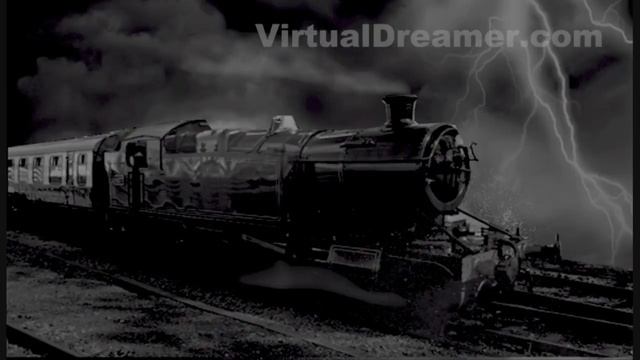 Thunder Train Sound : Train Video for Sleep and Noise Masking 2 Hours Long