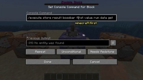 Minecraft - How To Add Bossbars To Mobs