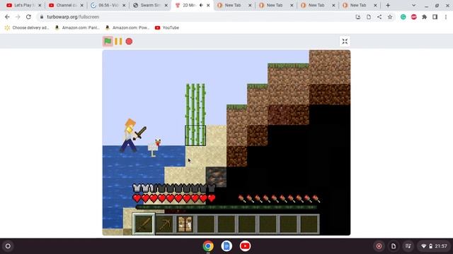 Paper Minecraft (On TurboWarp) Episode 1 of Season 1 - Really Weird Stuff